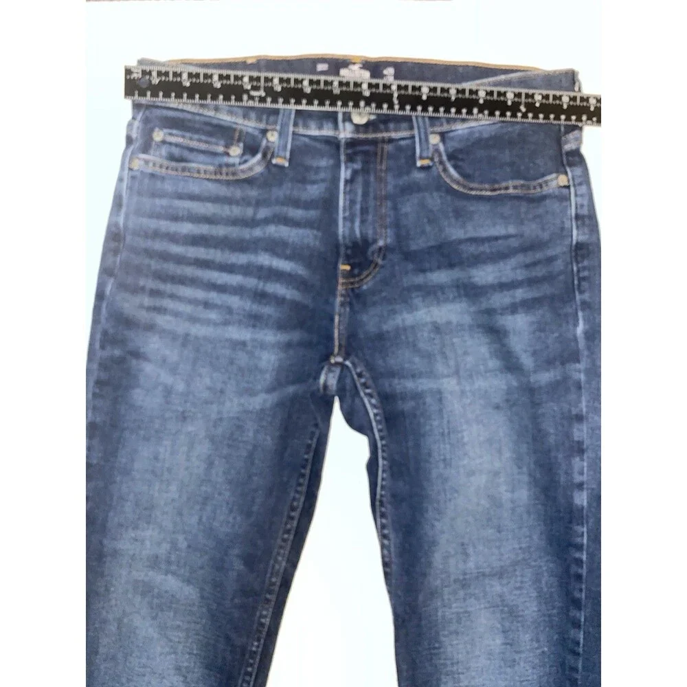 Hollister Slim Straight Jeans Epic Flex Dark Wash 29x34